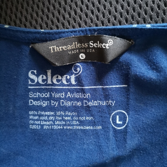 Threadless Paper Planes Print Dress - Picture 3 of 4